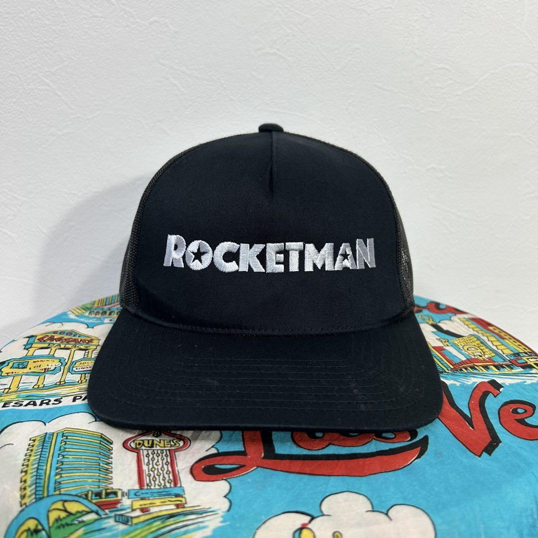 

[USED] ROCKETMAN mesh cap, OLD company, retro Y2K cap
