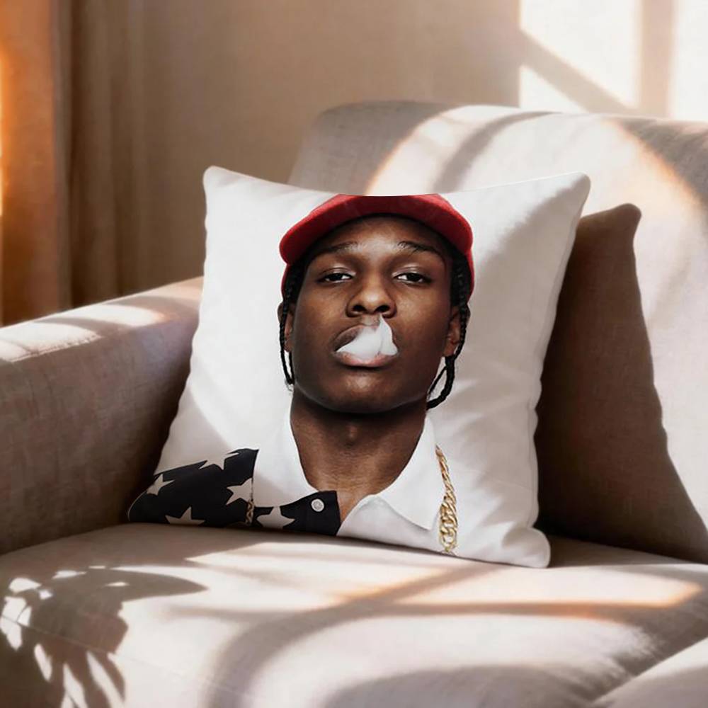 COOL RAPPER AAsap RRocky Pillow Case Pattern Printed Pillowcase For Living Room Sofa Cushion Cover