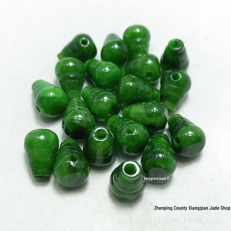 Black Ganqing Three-Way Round Bead Bracelet Necklace Accessories