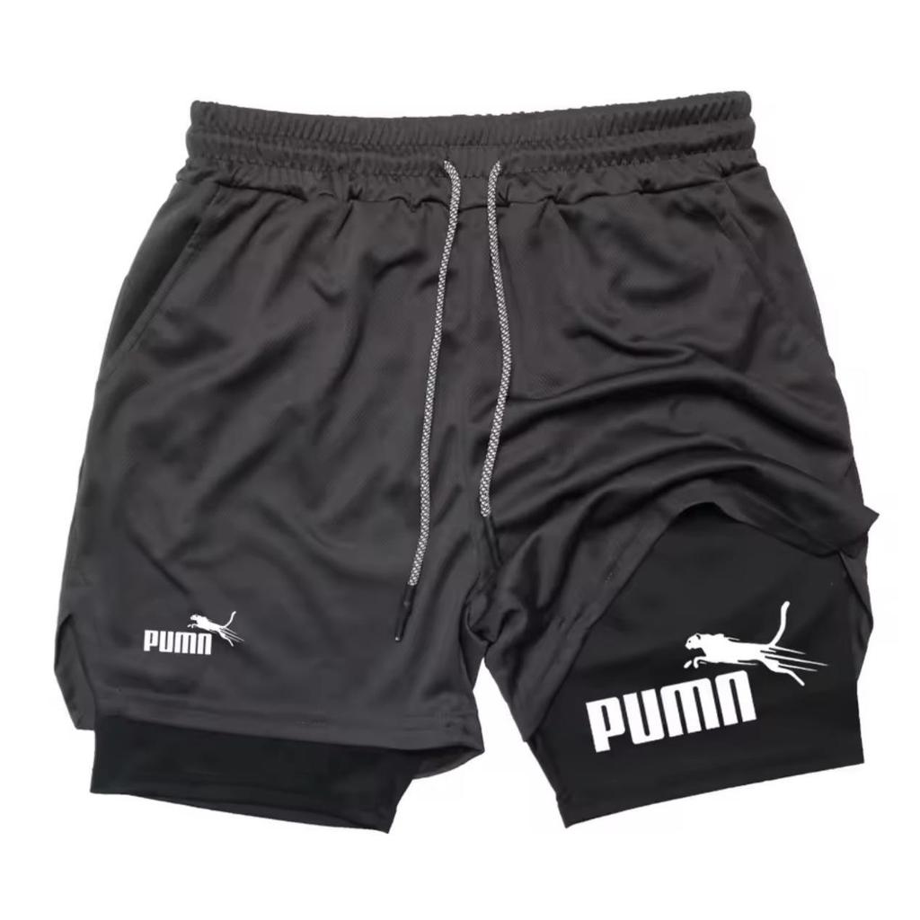 2025 Herrars Snabbtorkande Sommar Sportshorts: Basket, Fitness, Löpning Två-i-ett Fritidsbyxor