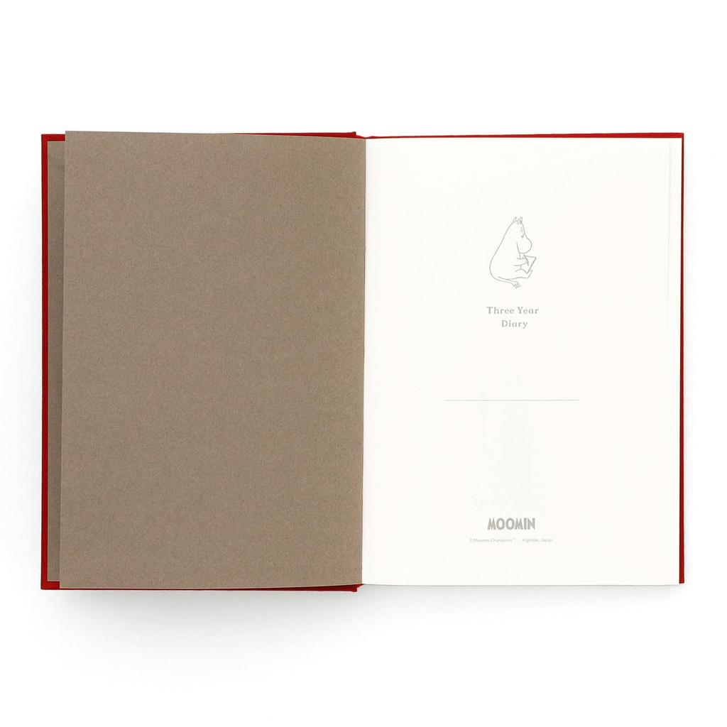 Moomin Three Year Diary Moomin Three Year Diary Red