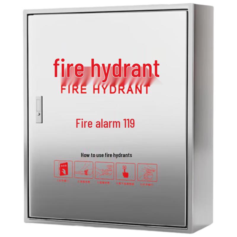 Jingdun Indoor 304 Stainless Steel Fire Hydrant Box