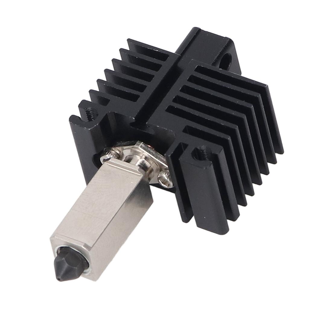 3D-Drucker Hotend-Kit Abnehmbare 0,4 mm Düse aus gehärtetem Stahl 3D-Drucker Hotend-Baugruppe mit Lüfter