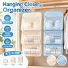 Large Capacity Underwear Net Pocket 1/2/3 Tier Mesh Storage Bag Hanging Closet Organizer  Wardrobe