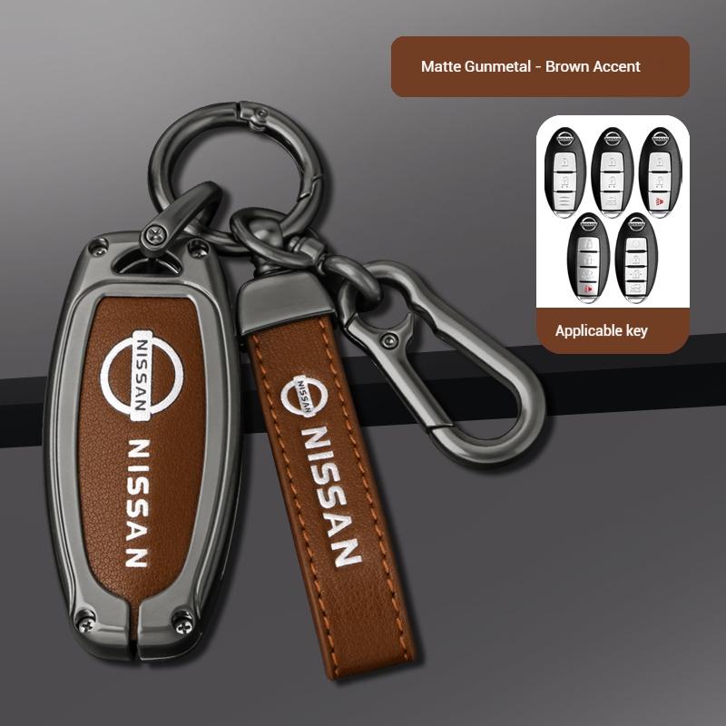 Aliaj de Zinc Piele Cheie Auto Pentru Husă Nissan Qashqai Juke X-Trail Patrol Note Leaf Altima Maxima Murano Tiida Teana Rogue Sentra