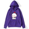 Cute Dudu and Bubu Hoodies Panda and Brownie Bear Couple Sweatshirt Men Women Clothes Kawaii Style Top