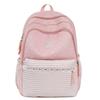 Schoolbag1011 New Korean Backpack Female Student Schoolbag Large Capacity Lightweight Backpack Cute Girl Style Casual Fashion