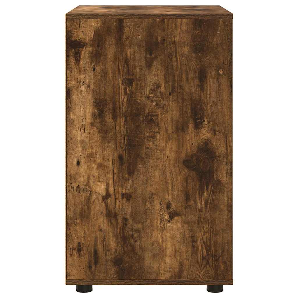 Storage Cabinet Smoked Oak 60 x 48 x 81 cm