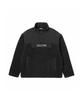 UCLA Men'S Polar Fleece Boa Woven Contrast Half-Zip [Black] (Uzbltb3_39)