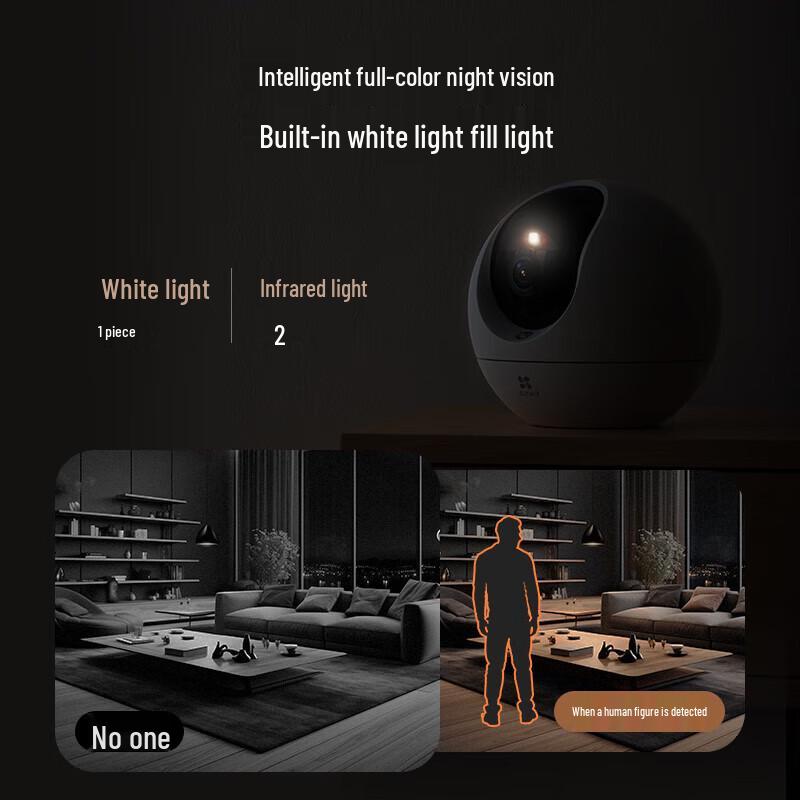 Ezviz C6C 2MP Wi-Fi Indoor PTZ Camera (CN Version)