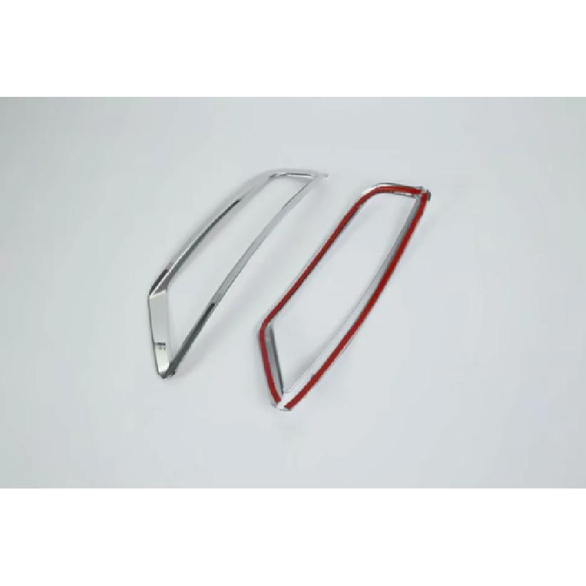 Chrome Rear Fog Light Cover Trim for 2017- Mazda CX-5 CX5 ABS 2PCS Decorate