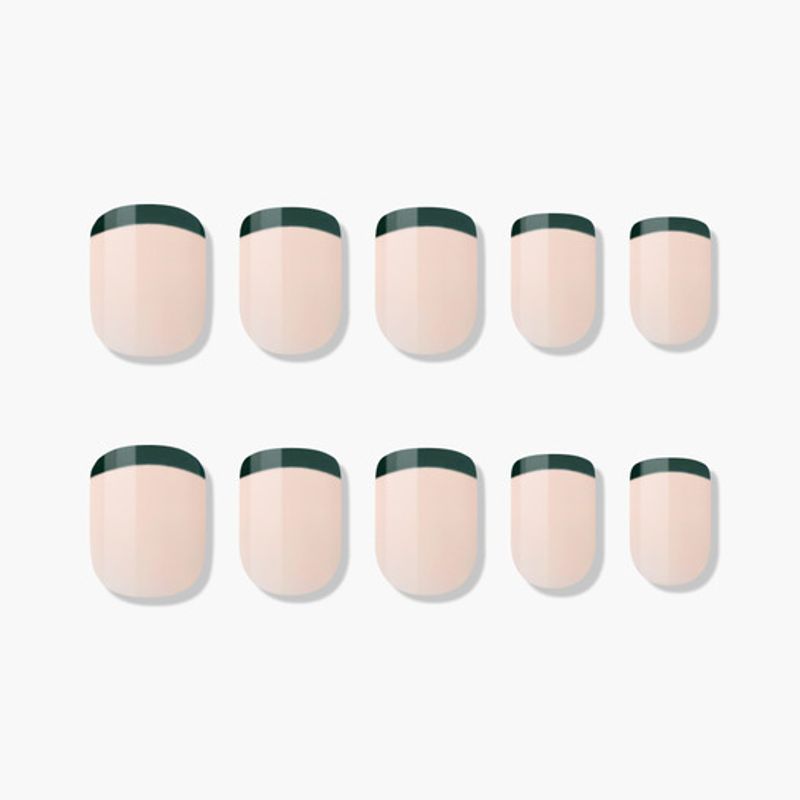 Reusable Nail Tips Greeners (Short Square)