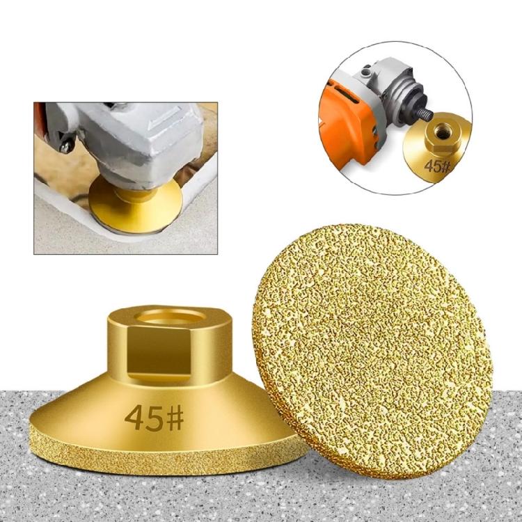 Efficient Heat Dissipation Diamantine Grinding Head Disc For Marble Quartz Polishing Enhances Durability Performances