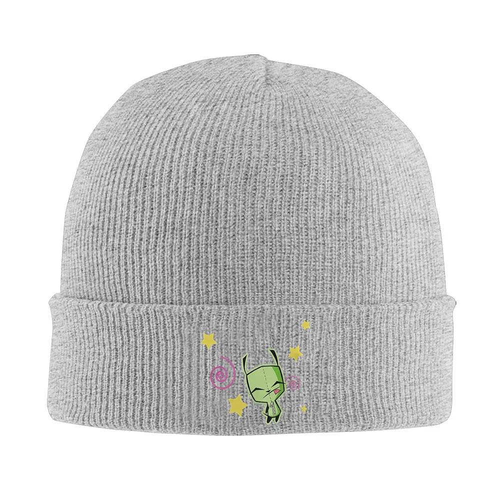 Alien characterstarspink spiral shapefunny Unisex Women Unisex Knitted Hat Beanie Pullover Cap Winter Thermal Warm Christma