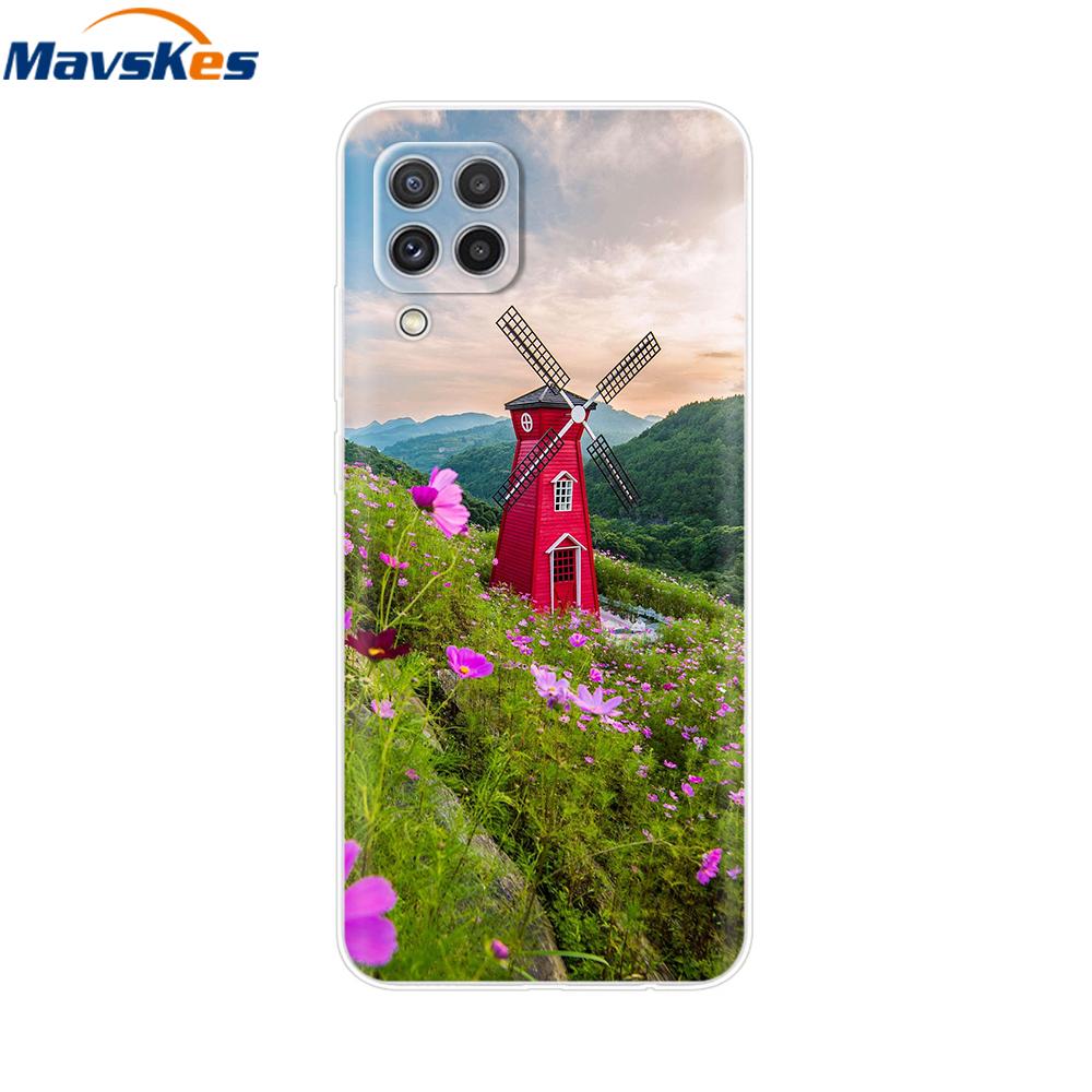 Für Samsung Galaxy A12 Hülle Weiche Silikonhülle Modisch Bemalte Weiche Handy-Fundas Für Samsung Galaxy A12 Hülle A 12 Hülle Stoßfänger
