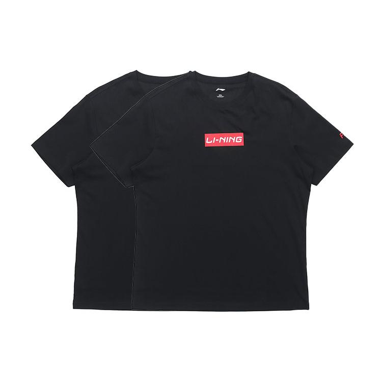 Li Ning Sports Fashion Collection T Shirts Unisex Crew Neck Moderate Straight Fit AHSR665-1