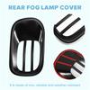 For Jeep Renegade 16-22 Car Rear Tail Fog Light Lamp Decorative Cover Stickers Hoods Guard Exterior Accessories LHD