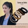High Elasticity Seamless Women's Hair Tie - Durable, Simple Ponytail Accessory