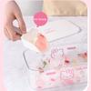 Kitten Kt Press Ice Cube Mold - Cute Cartoon Silicone Ice Tray, Household Ice Making And Storage Box