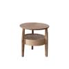 Nordischer Nachttisch aus Massivholz, kleine Wohnung, Mietzimmer, Zuhause, Nachttisch, moderner minimalistischer Stil, Schlafzimmerschließfach