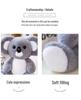 Cute Koala Plush Toy - Children's Comfort Doll, Perfect Birthday Gift for Girls