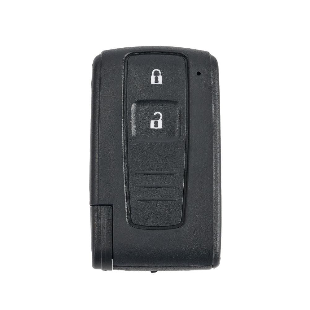 Shell Remote Key 2 Button Fob Case Replacement Shell+Battery With Uncut Key Blade Practical To Use High Quality