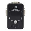 VGA USB 2.0 KVM Switch Splitter USB 2.0 KVM  Switcher  for Computer/Mouse/keyboard/U Disk