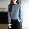 Women Sweater 100% Wool MODERN NEW SAGA Turtleneck Knit Pullover Thick Winter Jumpers Female Knit Tops