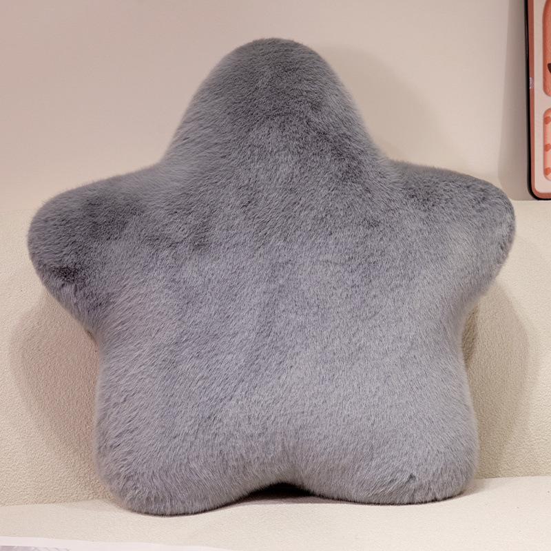 Nordic Style Star Throw Pillow Plush Toy Pentagram Doll Home Sofa Pillow Cushion Girl Doll