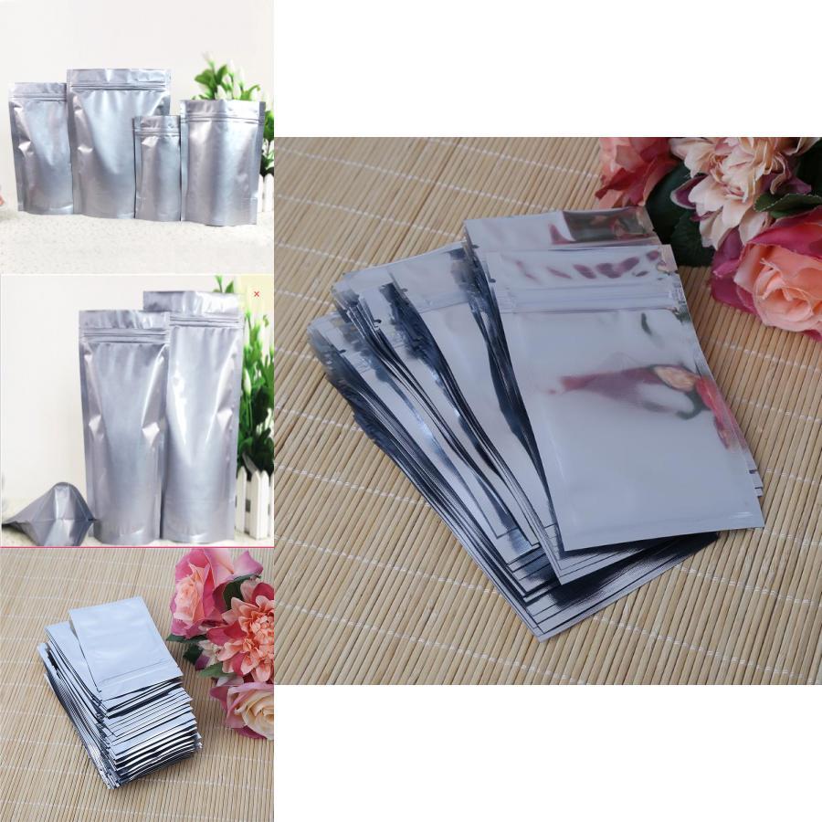 Lightweight Aluminum Foil Self-sealing Bag For Tea Packaging Flexible