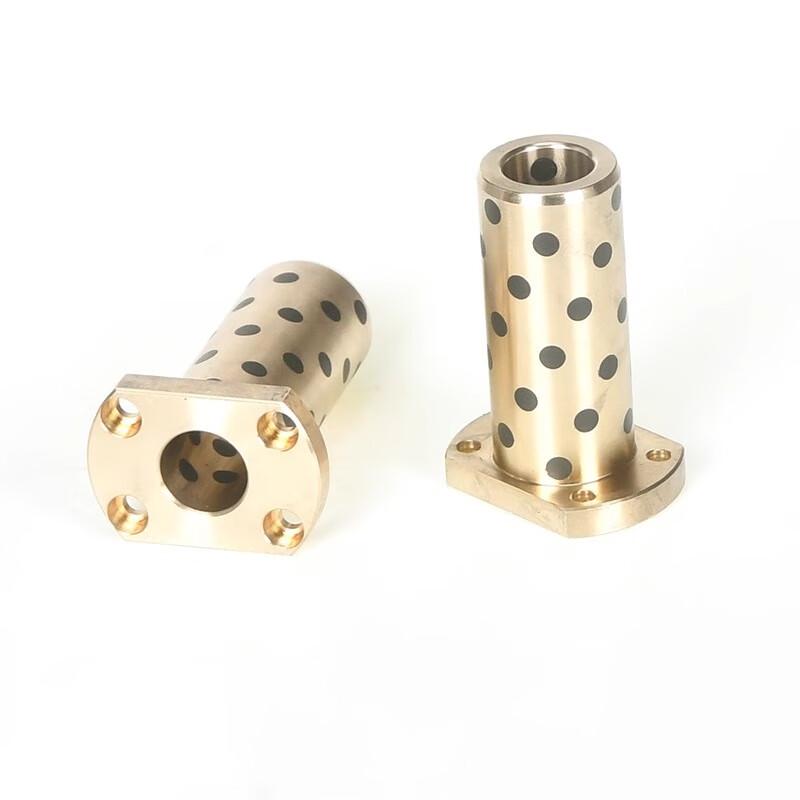 Lang Sai Ze Bo Graphite Copper Flange Linear Bushing