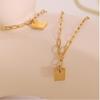Good Luck Surgical Anklet Gold Women's Steel Chain Gift Fashion Friendship Summer Good Luck Gold