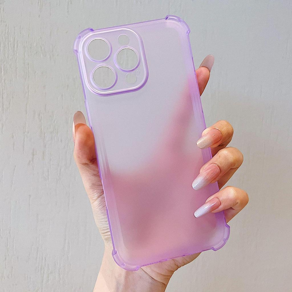 Ice Mist Protective Matte Case for iPhone 17 Pro Max/14/13/SE - Drop-proof, Skin-feel Design