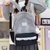 Zaino carino giapponese con pizzo da scuola per donna 1011 nuova borsa stile ragazza grande capacità borsa da campus per studente di scuola media