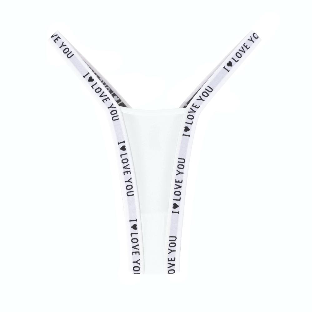 

Жіночі спортивні безшовні стрінги сексуальні йога Т-подібна спинка літера G-стрінги європейський розмір S-XL L білий