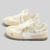 Spring new flat-bottomed cute niche moral training shoes sports student leisure