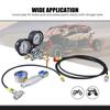 Motorcycle Powersports Nitrogen Shock Fill Tool With 600 PSI Nitrogen Regulator BS No 3 5/8" BSP RH INT For Yamaha KTM Honda ATV