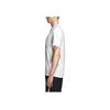 adidas Originals Trefoil Blue Logo Print Short Sleeve T-Shirt Men Tops White DP8570