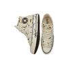 Converse Zapatillas Unisex Chuck 70 High Archive Salpicaduras de Pintura - Egret Crema Negro Amarillo A01170C