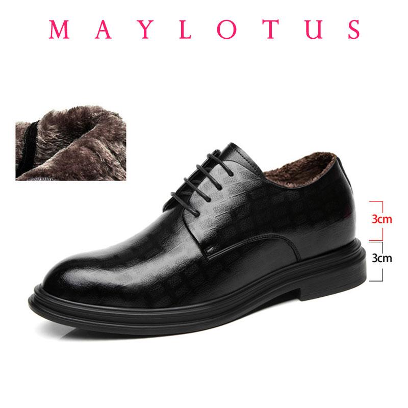 

High Quality Height Increase 3/6/8 Cm Oxford Shoes Fashion Men Dress Shoes Genuine Cow Leather Shoes for Men New Formal Shoe 37