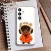Goofy C-Dogs Big eyes Phone Case For Samsung Galaxy A73,A72,A71,A70,A52,A51 Others Soft Black Cover