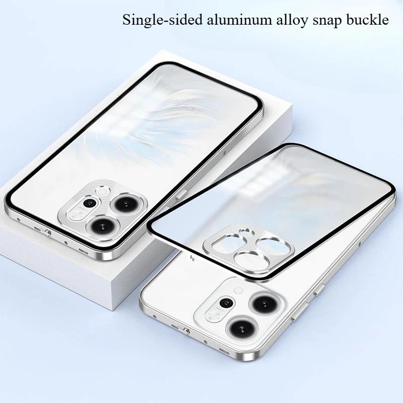 For OPPO Reno 14 Pro Aluminium Alloy Metal Frame Case For OPPO Reno14 Pro Protect Heat Dissipation Shell Phone Cover Bumper