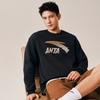 Anta Big Logo Casual Fashion Sports Versatile Campus Commuting Loose Comfortable Fleece Thick Warm Pullover Sweatshirt Men Sweatshirt 952548702-4