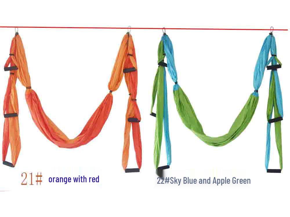 Sada hamaky pro aerial jógu: 6-úchytkový neelastický nylon pro inverzi a fitness