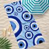 Evil Eyes Bath Towel Towel Soft Pool Gift For Travel Gym Shower Camping Quick Dry Sports Large Beach Towels