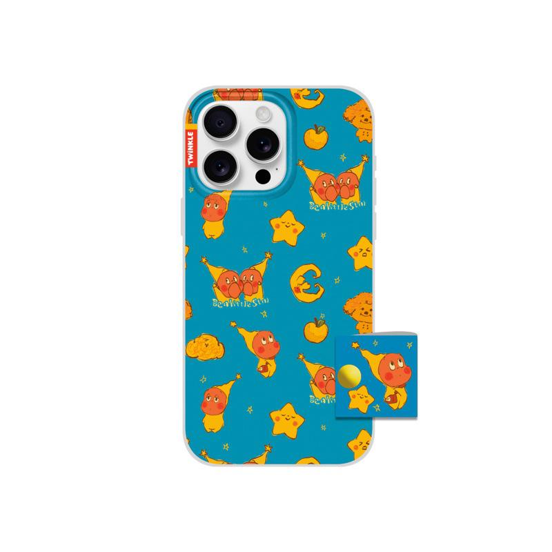 Knitted Cartoon Starman Phone Case for iPhone 13/14 Pro Max