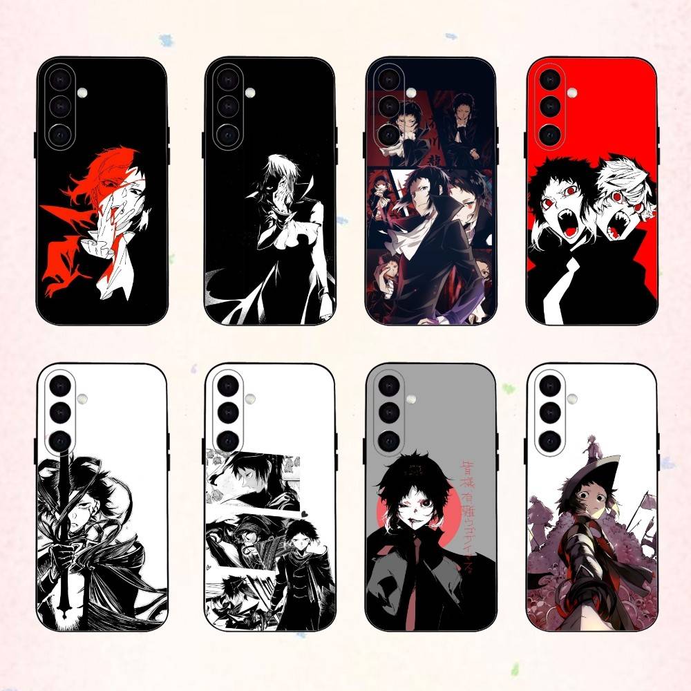 COOL B-BSD A-Akutagawa Phone Case For Samsung Galaxy A73,A72,A71,A70,A53,A52,A51,Others Soft Black Shell