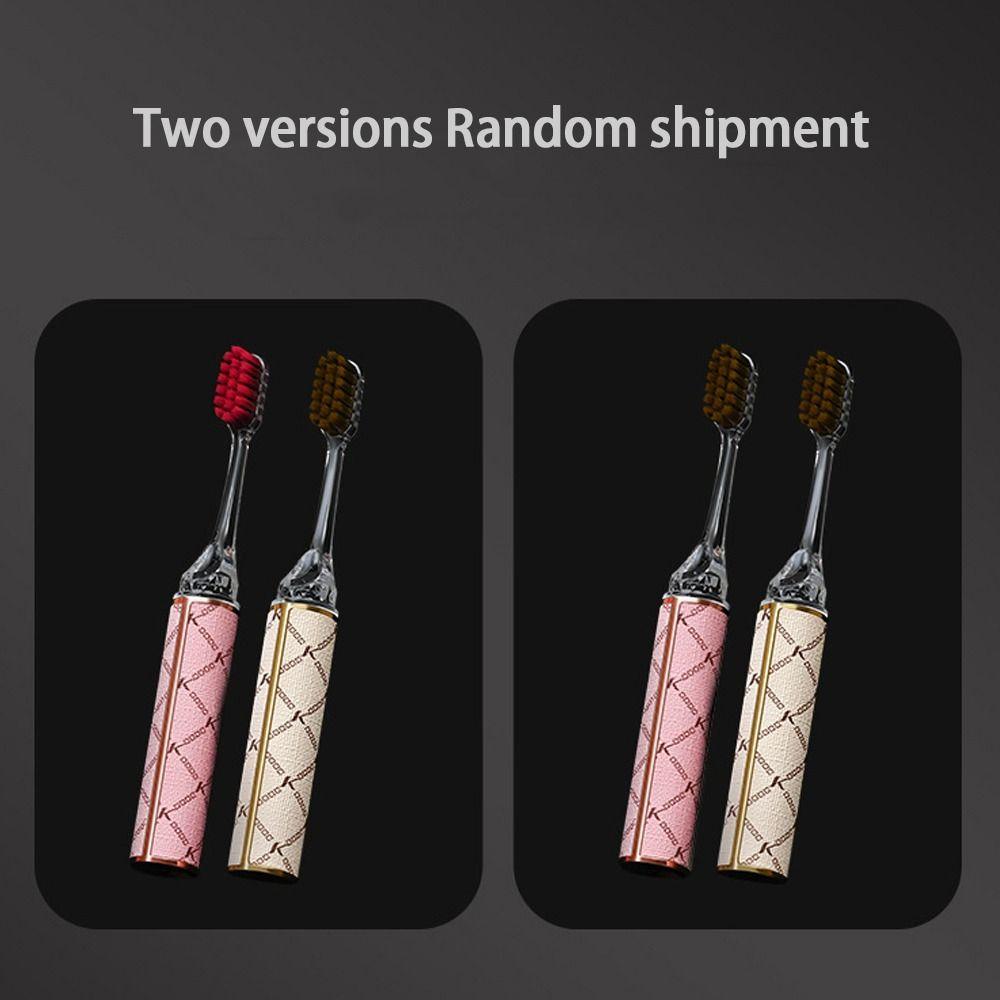 Lipstick Shaped Toothbrush Detachable Oral Care New Cleaning Teeth  Travel