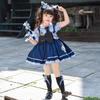 Summer Zootopia Judy Bunny Police Princess Lolita Dress for Little Girls