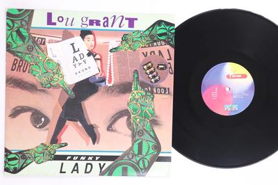12inch Record LOU GRANT  Funky Lady TRD1216 Time Records 1992 Italy Dance  Electronica Used